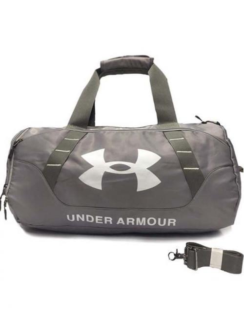 شنطة هاندباج under armour للرحلات قماش وتر بروف وسوستة رئيسية وسوستة فرعية ومكان مخصص للاب توب