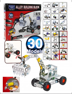 لعبة تركيب معدنية للأطفال – 242 قطعة من PUZZLE TOYS