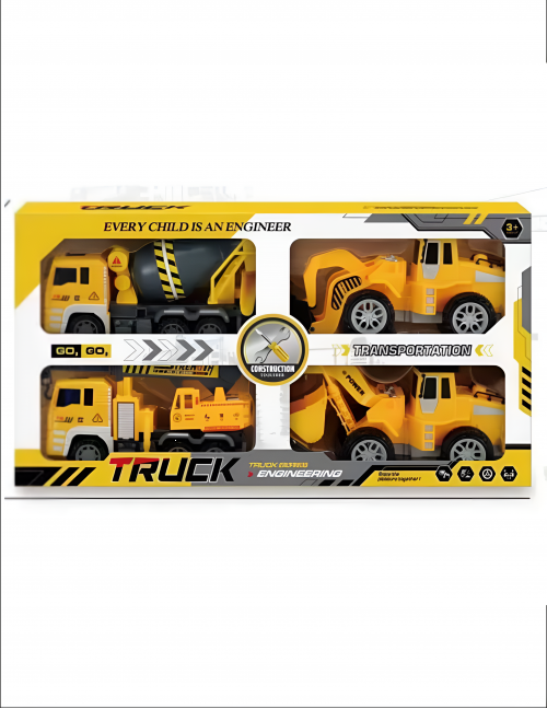 مجموعة عربيات “Cartoon Trucks” وظائف مختلفة