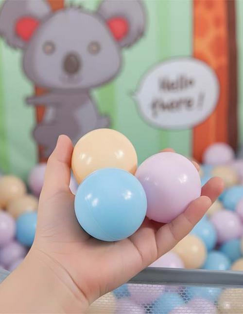 خيمة ألعاب أطفال بباسكيت – بيت كرات مع باسكت تصويب، لعبة حركية تعليمية للأولاد والبنات