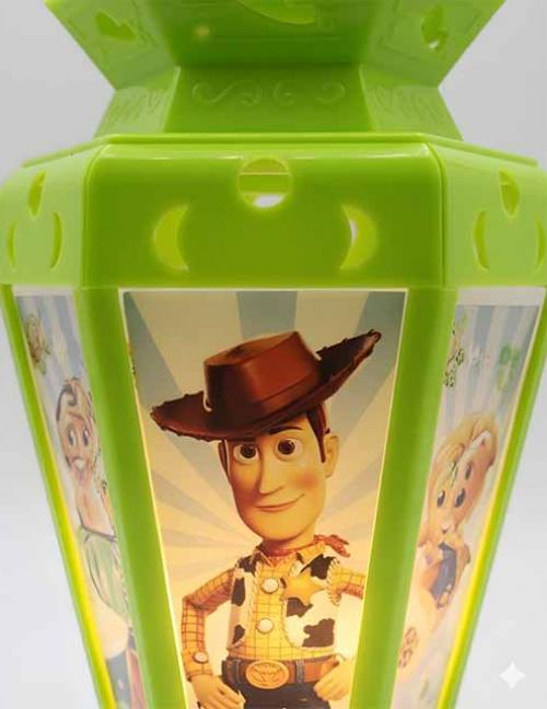 فانوس رمضان للأطفال صوت وضوء | فانوس ملون بيغني بشخصيات كرتونية محببة