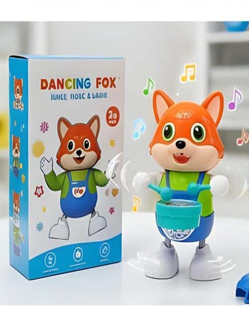 فانوس رمضان للأطفال شكل الثعلب الراقص – أغاني رمضان مع إضاءة وحركة – يعمل بالبطارية – تصميم جذاب للأطفال