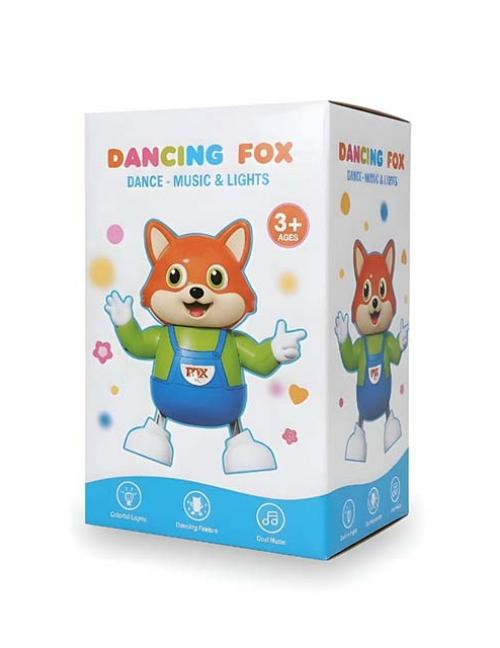 فانوس رمضان للأطفال شكل الثعلب الراقص – أغاني رمضان مع إضاءة وحركة – يعمل بالبطارية – تصميم جذاب للأطفال