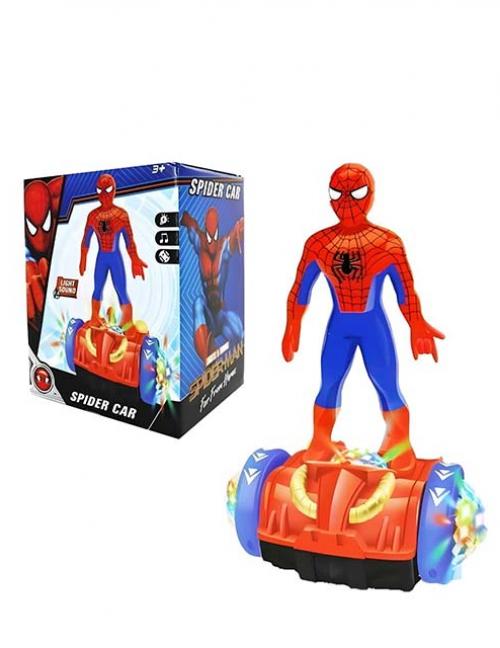 فانوس رمضان سبايدر مان متحرك – فانوس أطفال بيغني أغاني رمضان بإضاءة وحركات – يعمل بالبطارية