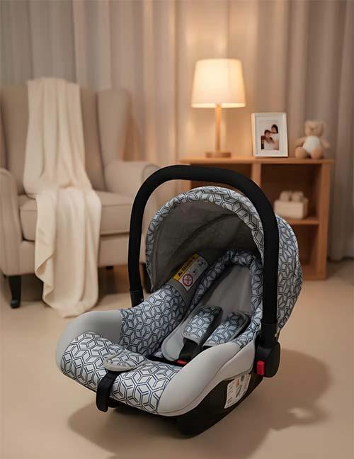 كارسيت يمفرش جراكو للأطفال (Gracco By Gomaa) - كرسي سيارة آمن ومريح لحديثي الولادة مع مظلة واقية