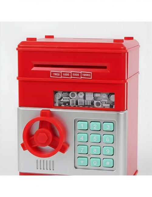 حصّالة خزنة للأطفال بباسورد – حصالة ذكية بسحب الفلوس مثل ATM – تعليم الادخار بطريقة ممتعة وآمنة