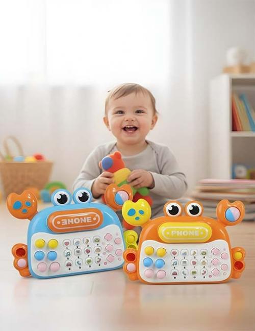 هاتف بيانو موسيقي تعليمي للأطفال | لعبة تفاعلية بالأصوات