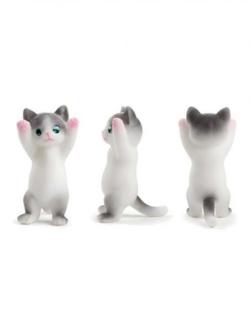 لعبة قطة سكوتش مطاطية قابلة للتمدد – شنطة شفافة كيوت للأطفال