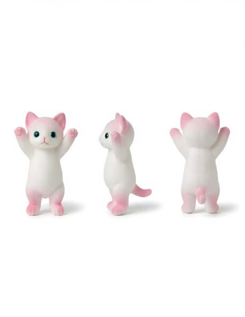 لعبة قطة سكوتش مطاطية قابلة للتمدد – شنطة شفافة كيوت للأطفال