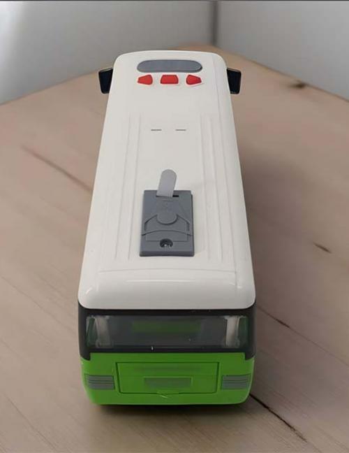 لعبة أتوبيس المدينة للأطفال – باص مدينة واقعي متعدد الألوان – لعبة سيارات تعليمية وتنموية