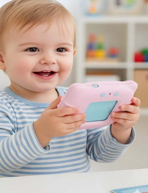 لعبة كروت تعليمية ناطقة للأطفال مع جهاز ذكي – تعليم الكلمات والأصوات – تنمية اللغة والتركيز