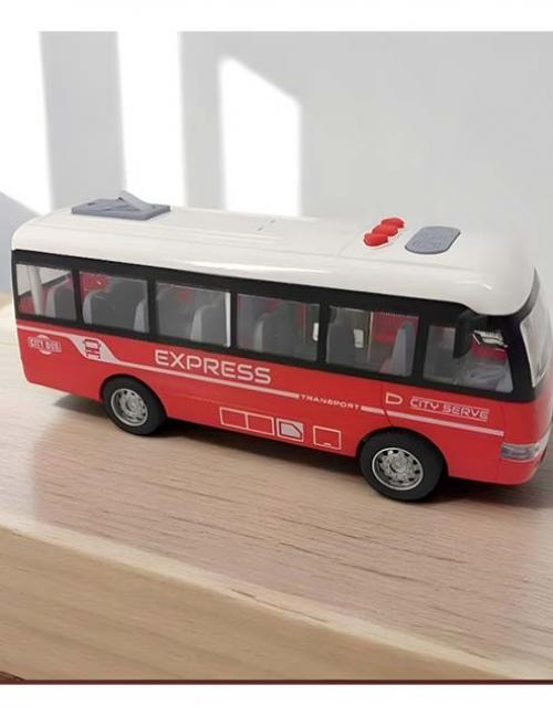 لعبة أتوبيس المدينة للأطفال – باص مدينة واقعي متعدد الألوان – لعبة سيارات تعليمية وتنموية