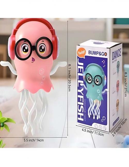 لعبة الأخطبوط الموسيقية المتحركة للأطفال – إضاءة وأصوات – تتحرك وتتجنب العوائق