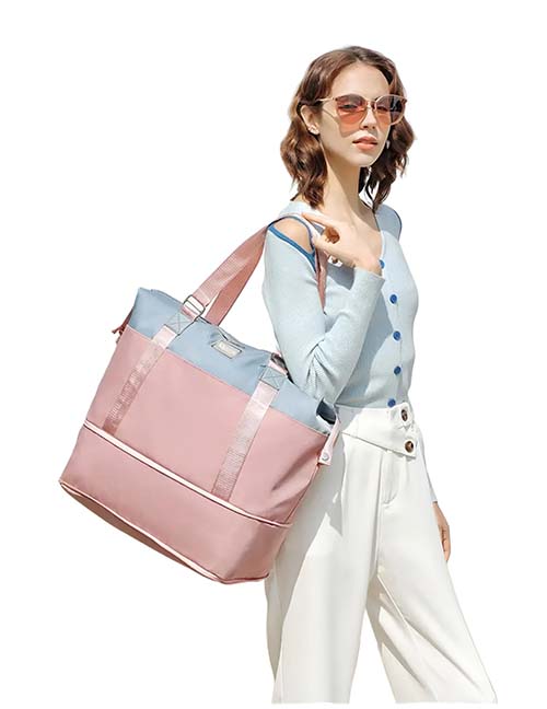 شنطة سفر هاندباج توسيع وتر بروف ماركة fashion للجيم والرحلات مساحة كبيره مع مكان مخصص للحذاء