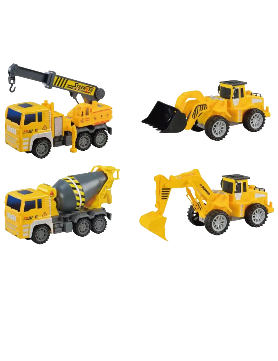 مجموعة عربيات “Cartoon Trucks” وظائف مختلفة