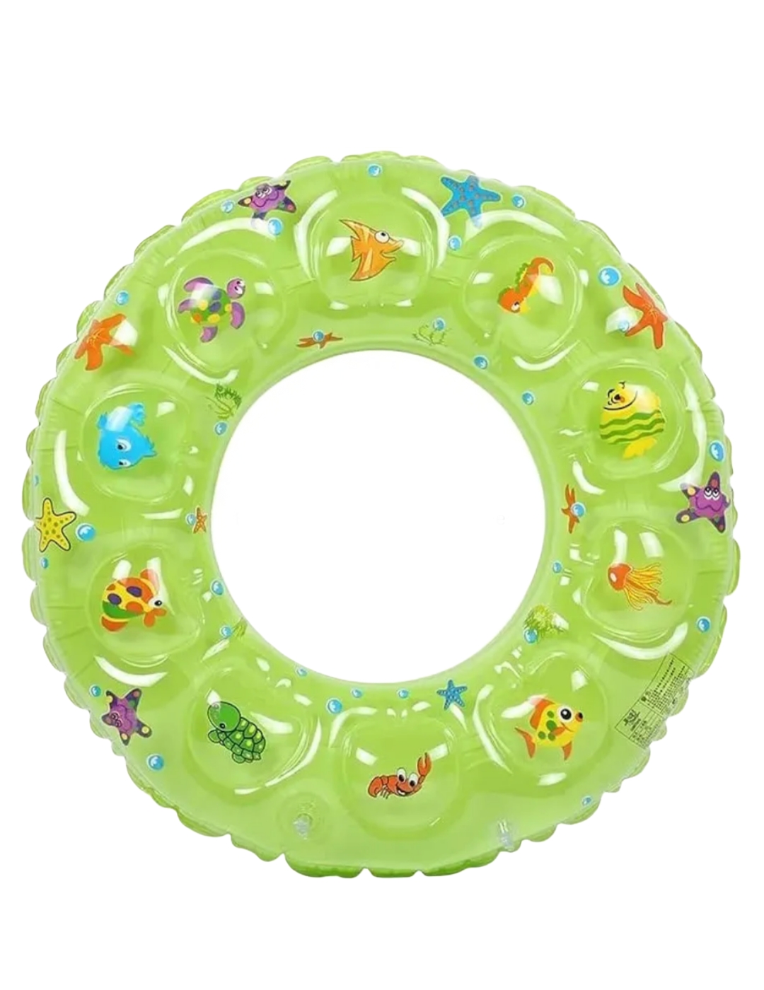 عوامة أطفال شفافة برسومات بابلز مقاس ٩.. خروجة البحر بقي ليها طعم تاني
